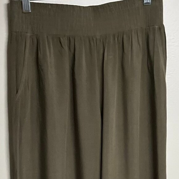 Michael Stars High Rise Elastic Waist Wide Leg Pants Size S - Picture 1 of 8